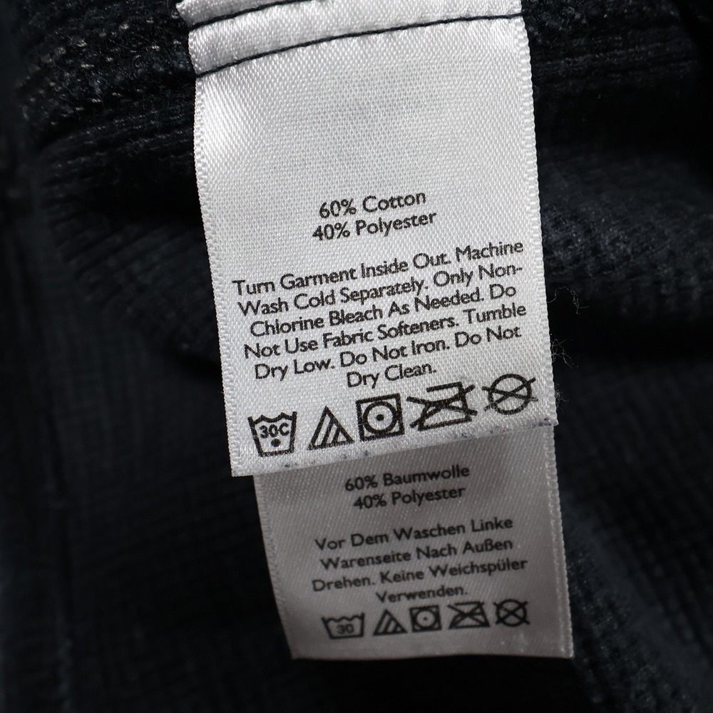 Eddie Bauer Pullover Sweatshirt Mens M Charcoal Grey Excellent Waffle Knit 1454 - Picture 6 of 7